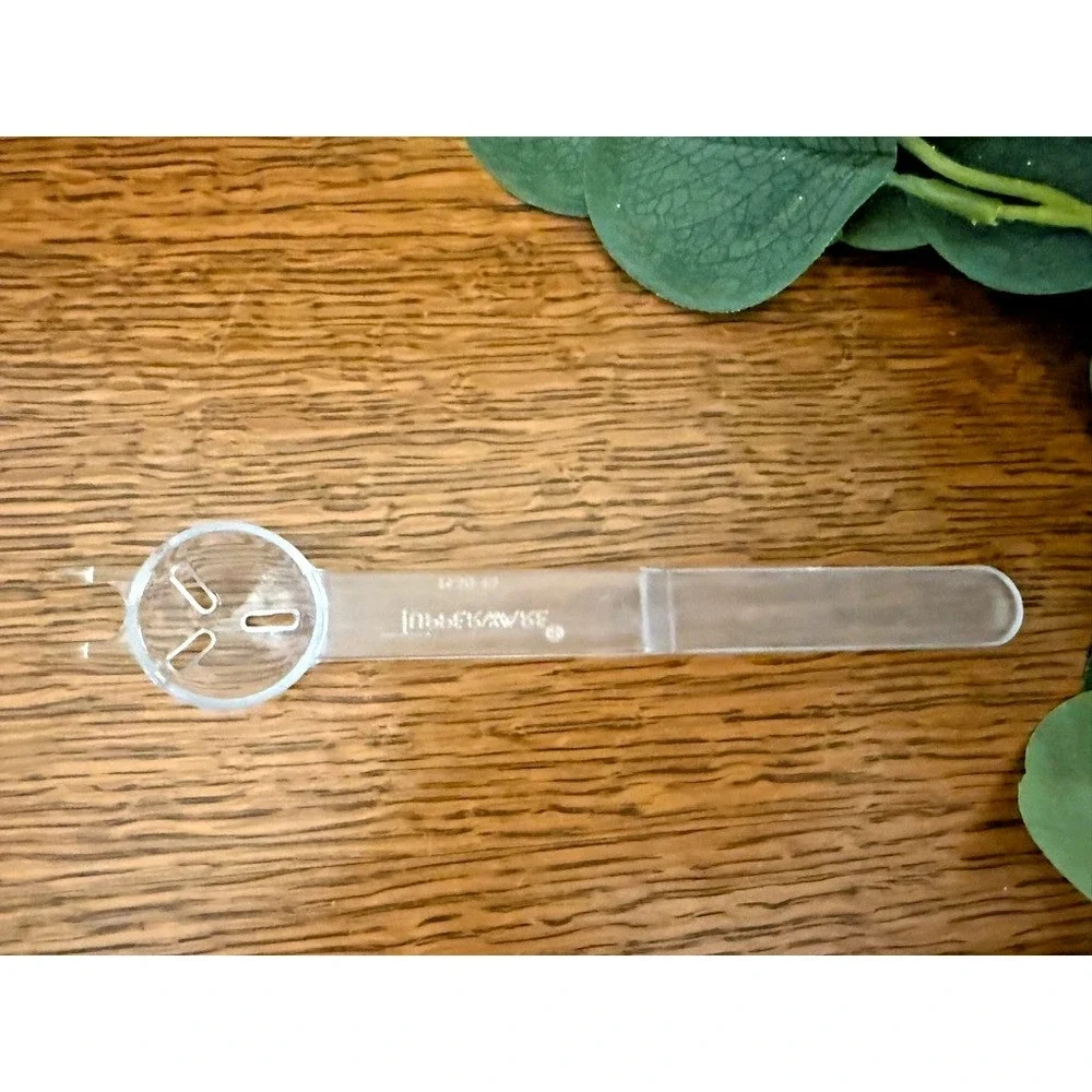 Vintage Tupperware Olive Pickle Fork 1450 Clear Mid Century Barware 1960's- 1970